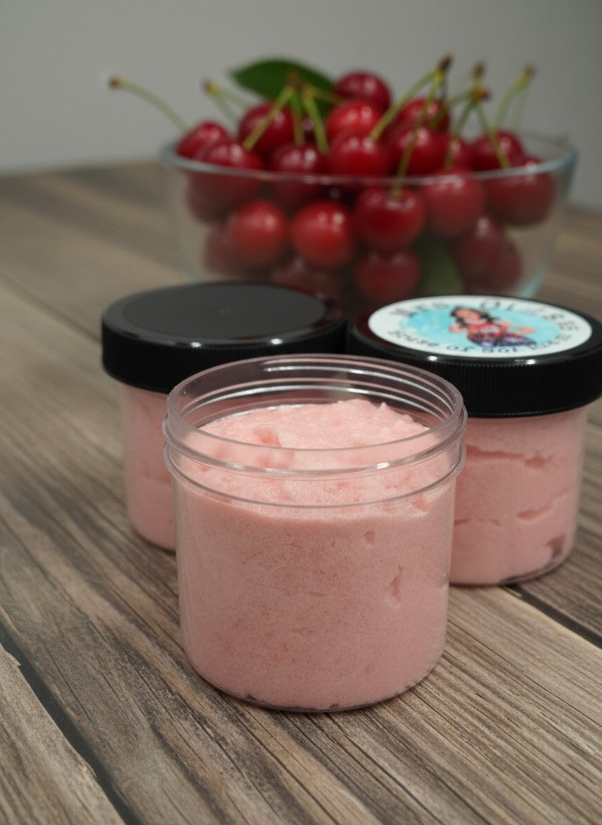 Cherry Bomb Lip Scrub 3oz