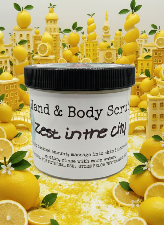 Zest in the City Hand & Body Scrub 12oz
