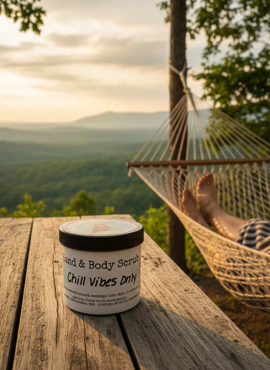 Chill Vibes Only Hand & Body Scrub 12oz
