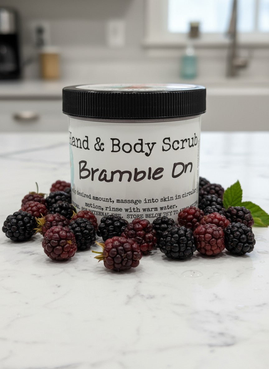 Bramble On Hand & Body Scrub 12oz
