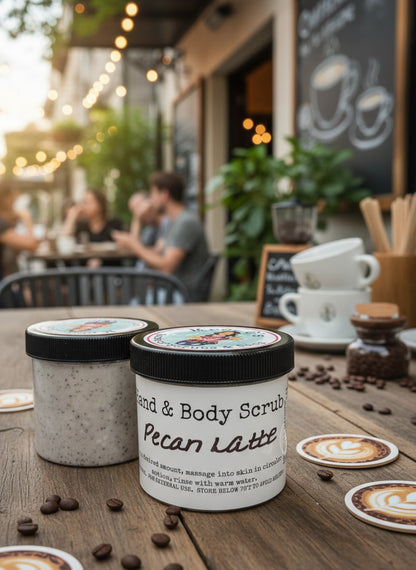 Pecan Latte Hand & Body Scrub 12oz