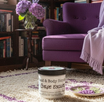 Grape Escape Hand & Body Scrub 12oz