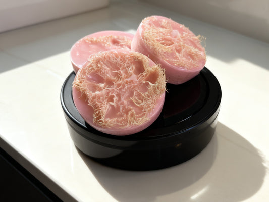 Cherry Bomb Loofah Bar Soap 4oz